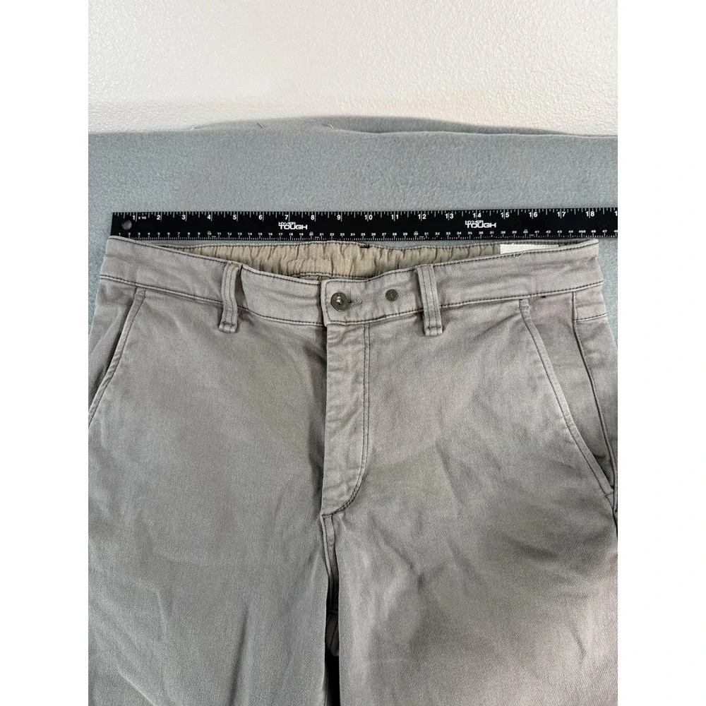 Rag & Bone Pants Mens 34x28 Beige Slim Fit Insulated Stretch Chino Lined Winter